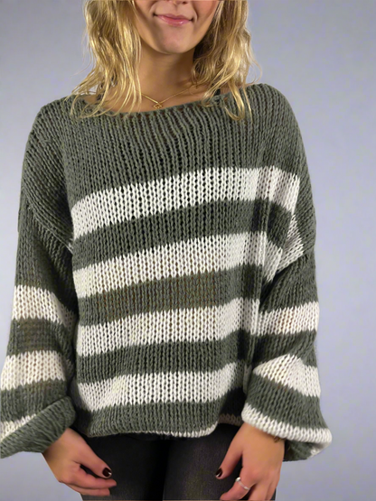 Cozy Boat Neck Sweater