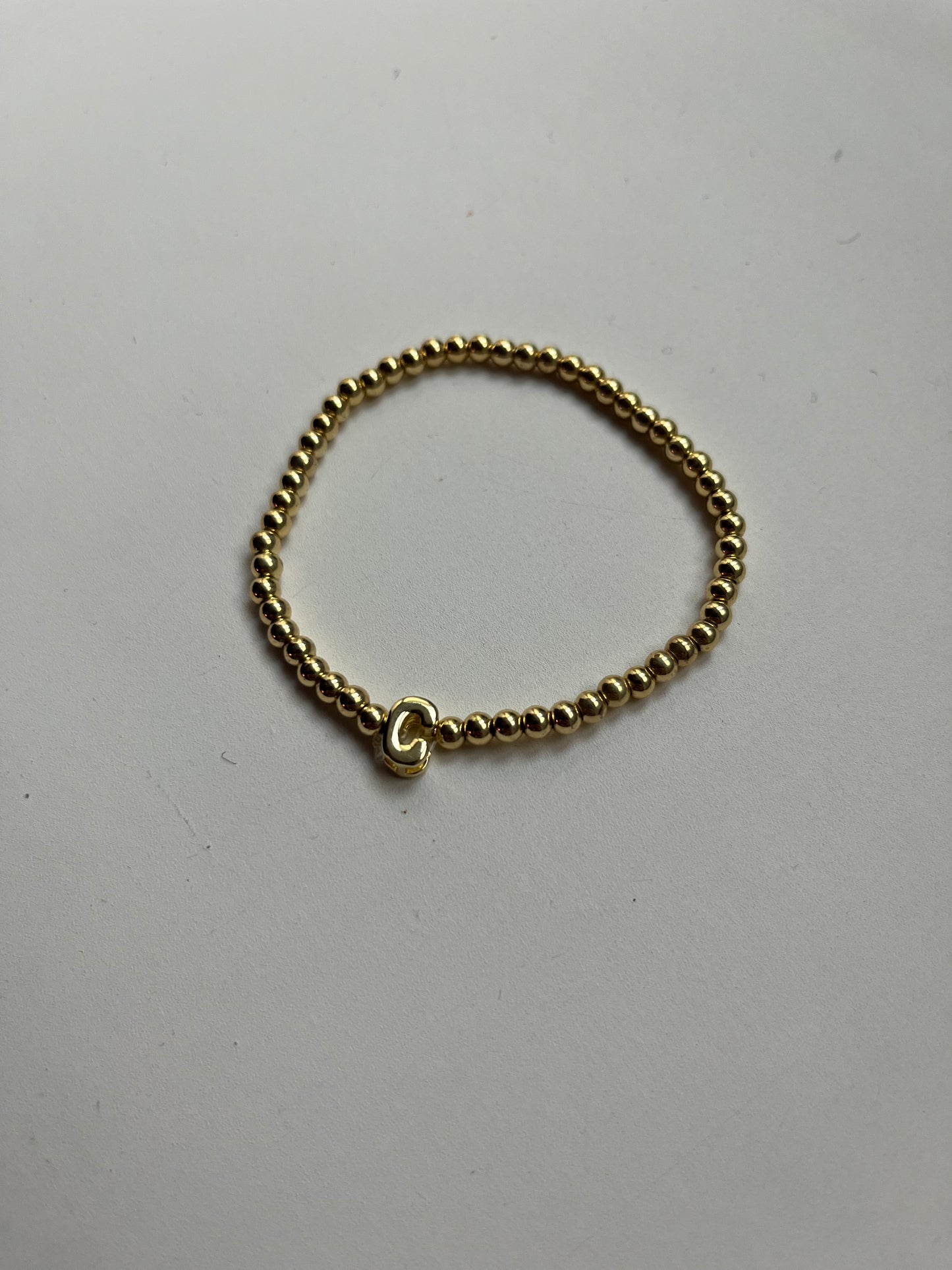 Custom Letter Invisible String Bracelet