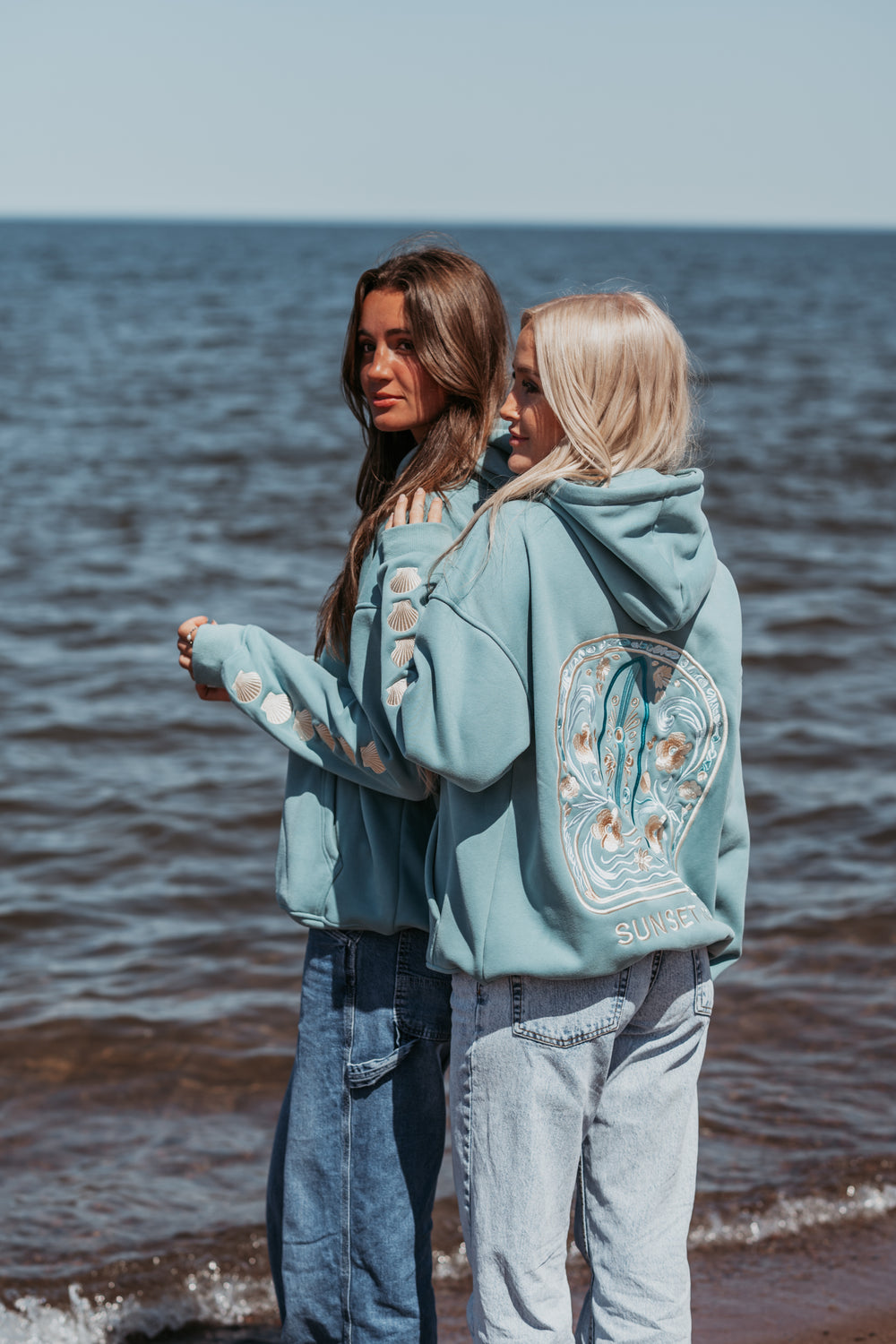 Coastal Bloom Hoodie (SHIPS OUT IN 1-3 DAYS)