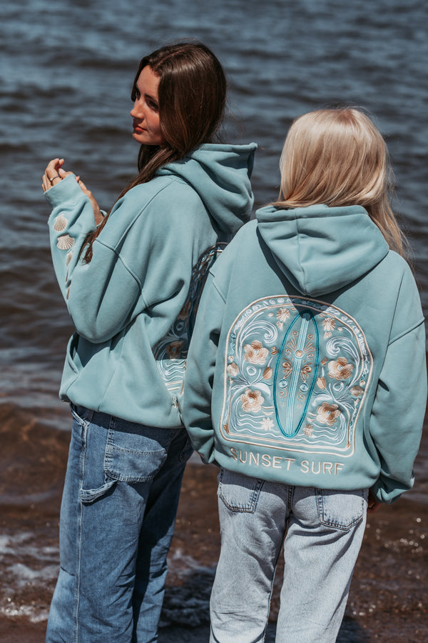 Coastal Bloom Hoodie (SHIPS OUT IN 1-3 DAYS)