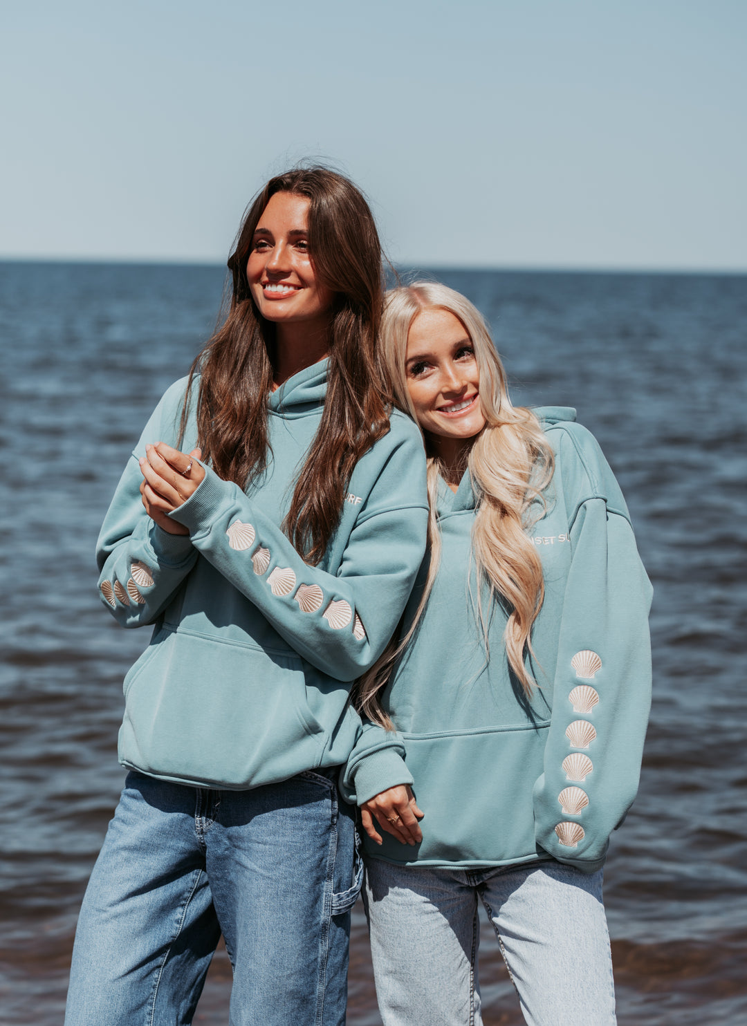 Coastal Bloom Hoodie (SHIPS OUT IN 1-3 DAYS)