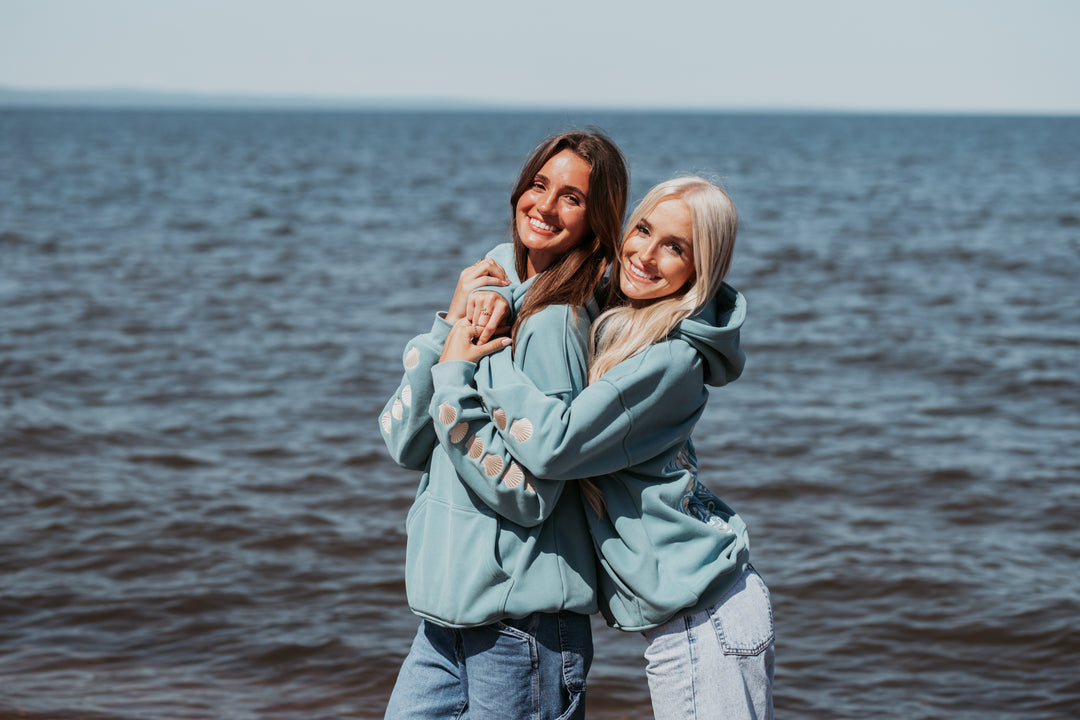 Coastal Bloom Hoodie (SHIPS OUT IN 1-3 DAYS)