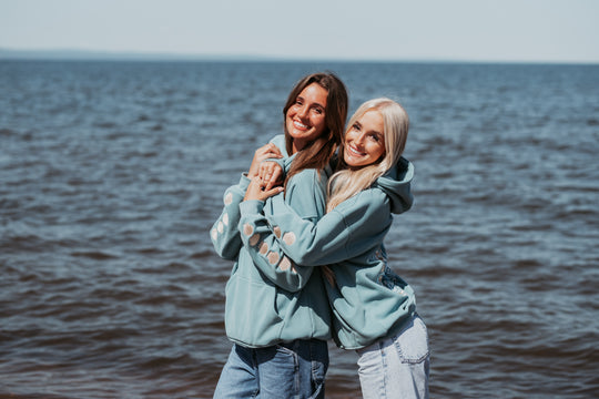 Coastal Bloom Hoodie (SHIPS OUT IN 1-3 DAYS)