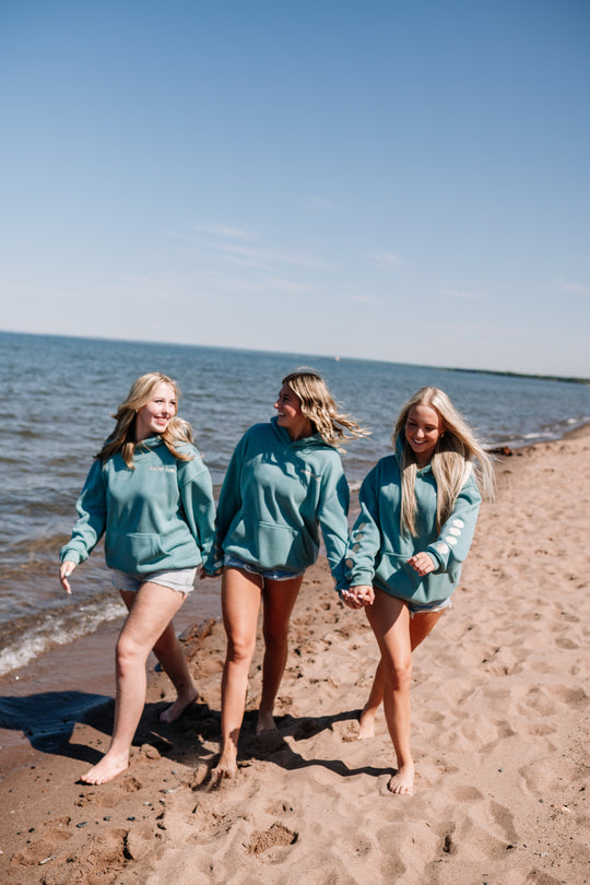 Coastal Bloom Hoodie (SHIPS OUT IN 1-3 DAYS)