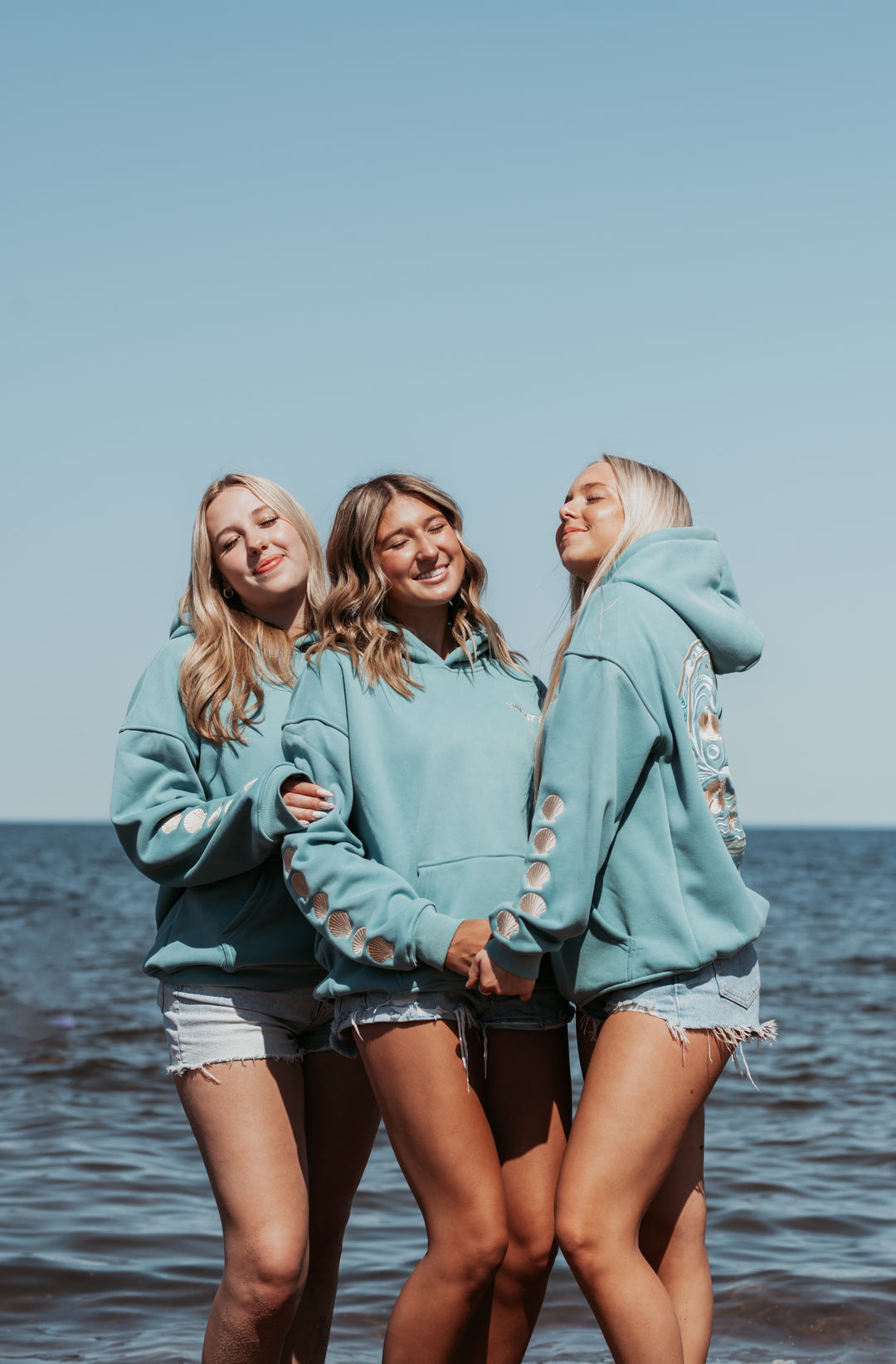 Coastal Bloom Hoodie (SHIPS OUT IN 1-3 DAYS)