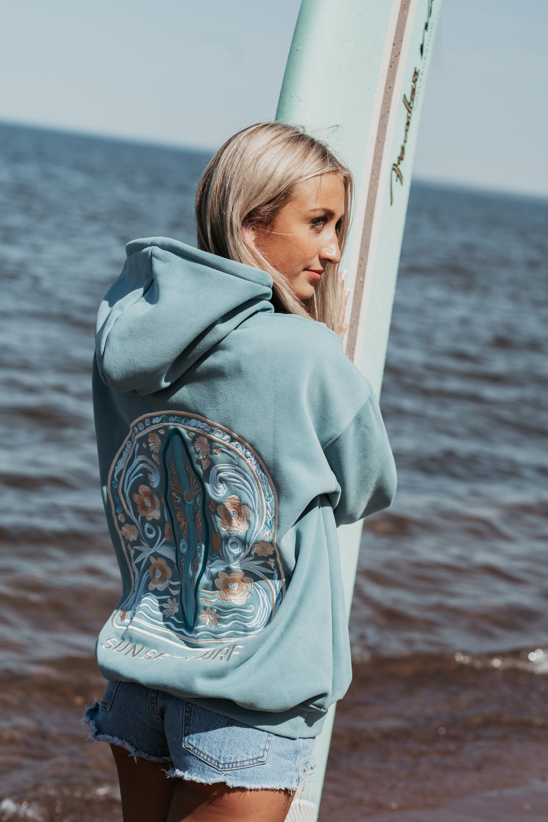 Coastal Bloom Hoodie (SHIPS OUT IN 1-3 DAYS)