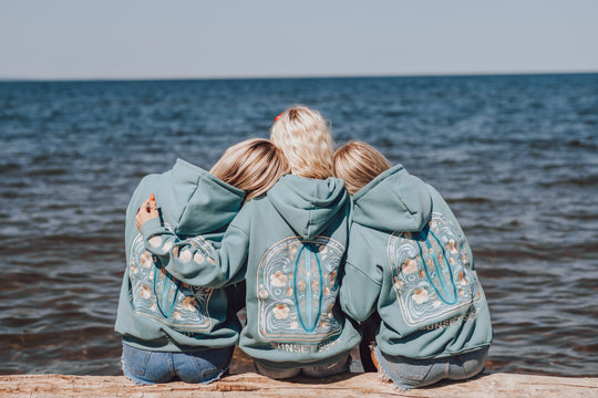Coastal Bloom Hoodie (SHIPS OUT IN 1-3 DAYS)