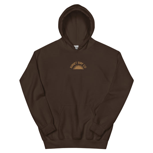 Sunset Surf Hoodie Plain